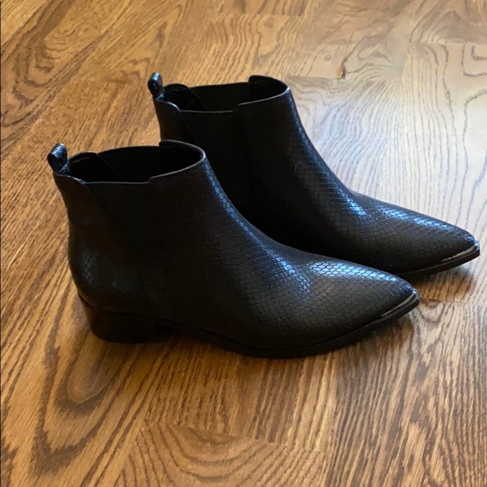 Marc Fisher Black Booties